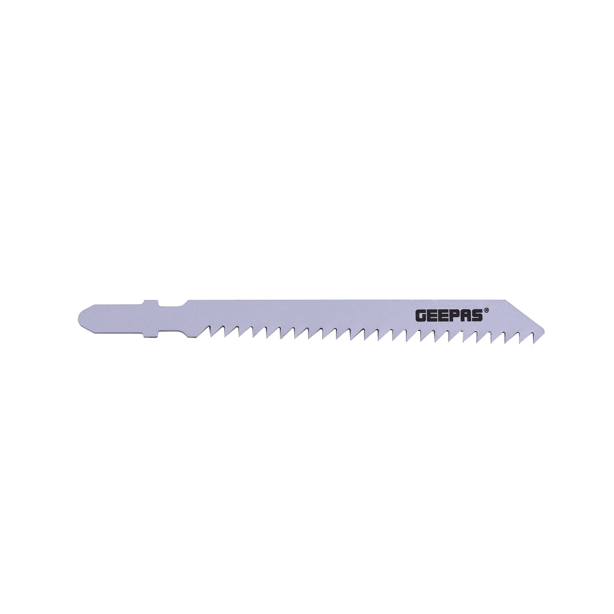 Geepas 5Pcs Jigsaw Blades - 75mm wide & 100mm length, Cutting Capacity Up to 50mm | Compatible with All Brands Jigsaw
