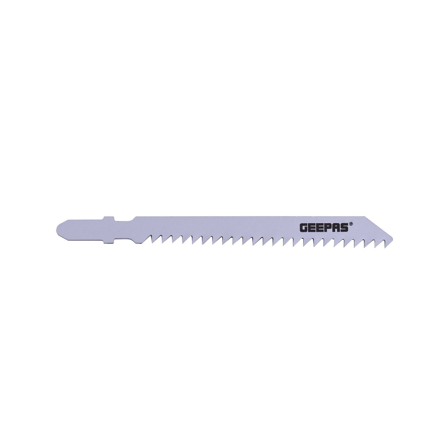 Geepas 5Pcs Jigsaw Blades - 75mm wide & 100mm length, Cutting Capacity Up to 50mm | Compatible with All Brands Jigsaw
