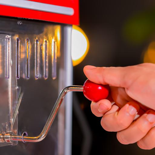 Geepas GPM839 Popcorn Maker | 310W Power | Stainless Steel Bowl | Oil-Free Preparation| Easy to Clean | On/Off Switch | Attractive Retro Design | 2 Years Warranty