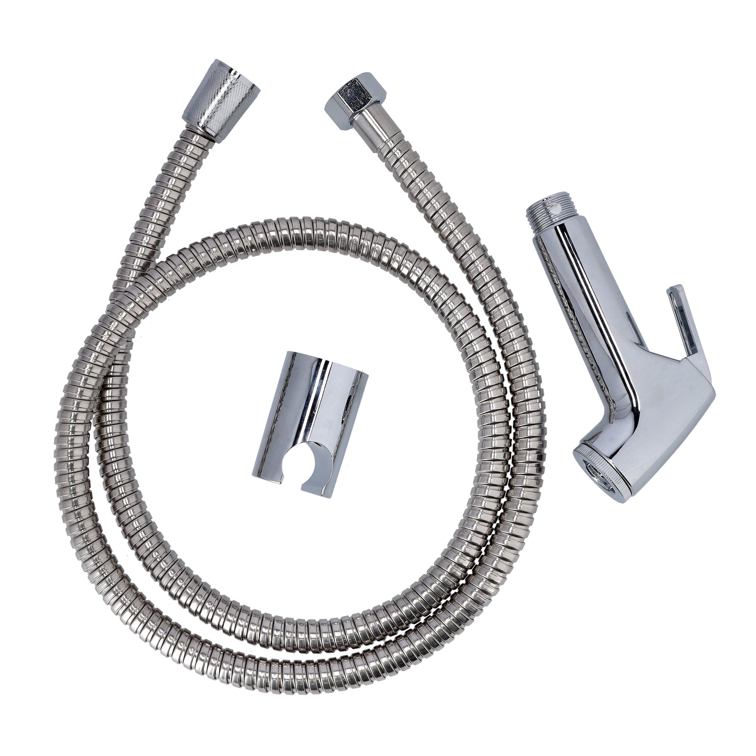 Geepas GSW61106 Chrome Shattaf Set | High-Quality Hand Jet | ABS Material