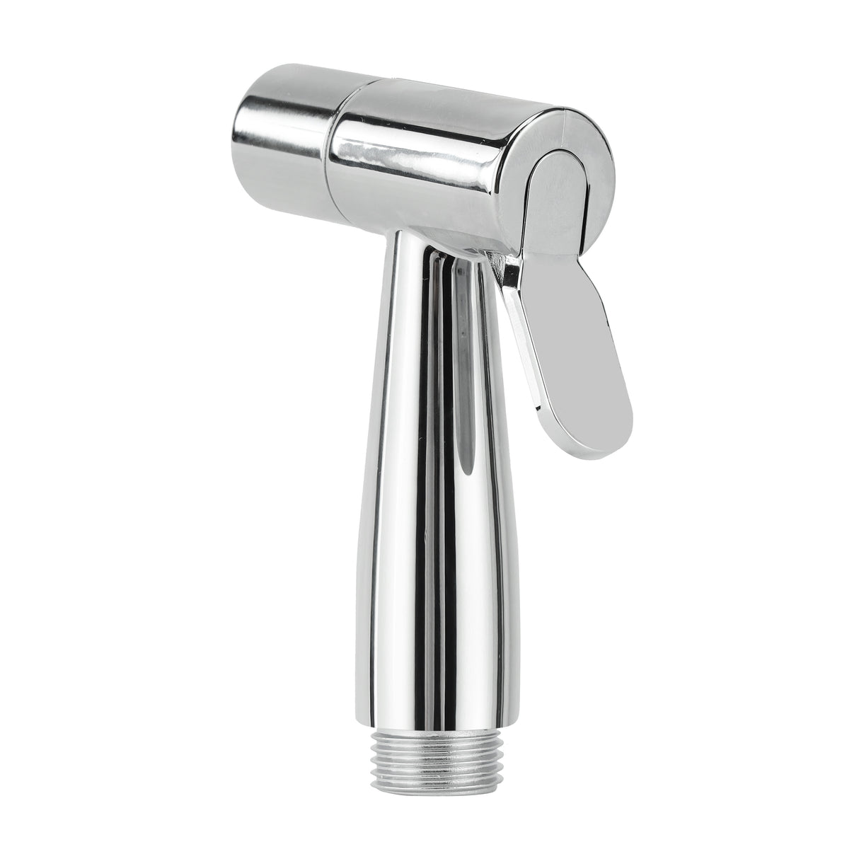 Geepas Polo Shattaf Set- GSW61130| Soft Spray Non-Stop Water Jet with Easy Switch On| High-Quality ABS Material, G1/2" Thread| Suitable Water Temperature- 60 °C| Silver