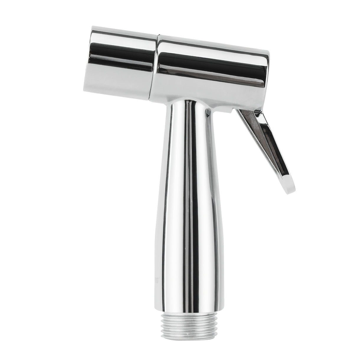 Geepas Polo Shattaf Set- GSW61130| Soft Spray Non-Stop Water Jet with Easy Switch On| High-Quality ABS Material, G1/2" Thread| Suitable Water Temperature- 60 °C| Silver