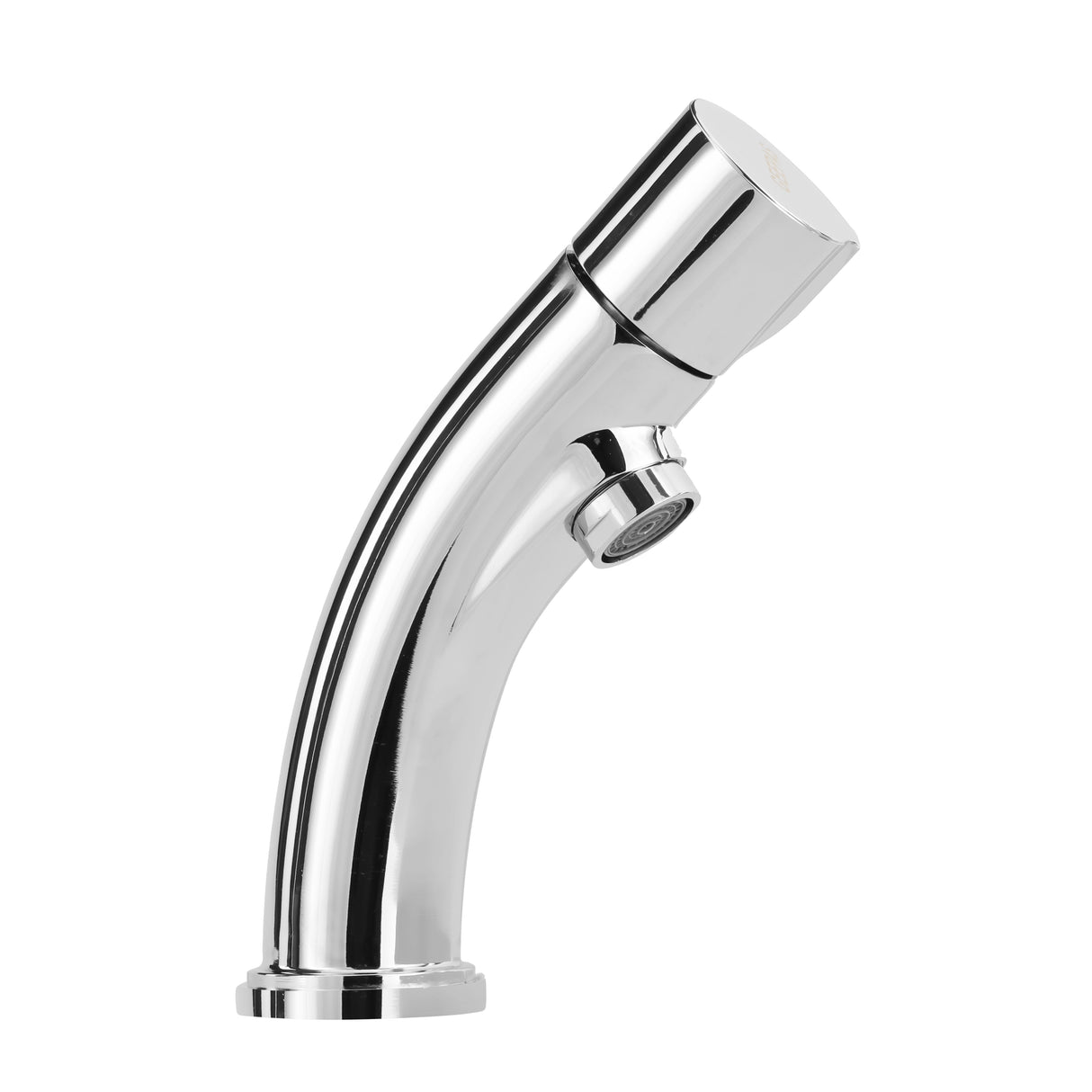 Geepas Deck Mounted Sink Tap- GSW61141| Quality Solid Brass Construction| Solid Metal Lever Knob with Chrome Finish| Turn Ceramic Brass Cartridge, Durable|1-Year Warranty