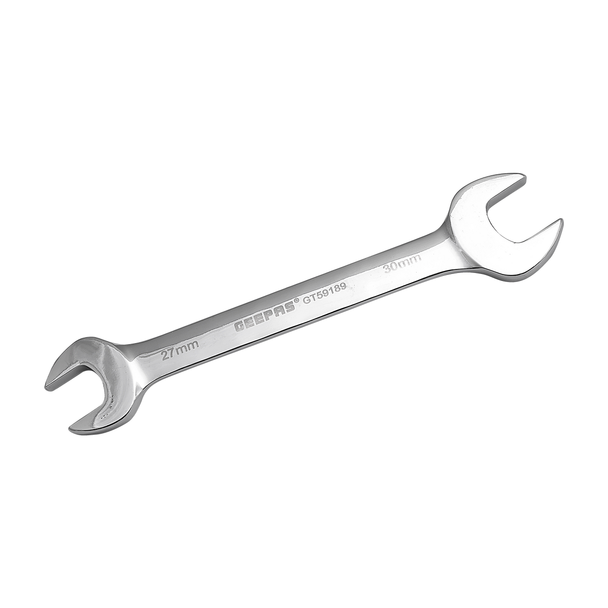 Geepas Open End Spanner 27*30mm - 1PCS Double End Open End Spanner Brake Pipe Spanner Metric for Home and Auto Repairing | Ideal for Mechanic, Plumbers, Carpenter, DIYers and More