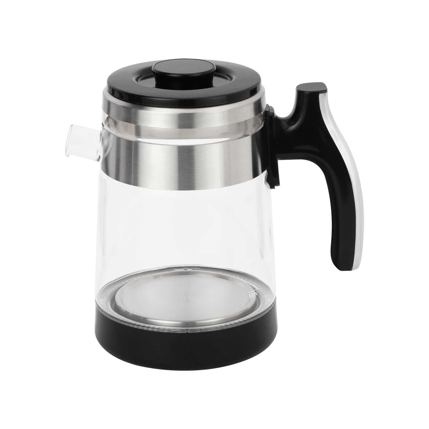 Geepas Digital Tea Maker GTM38079 | 1.8L kettle + 0.9L teapot, smart touch control, durable glass body, stainless steel heater, overheating protection, 1500W power