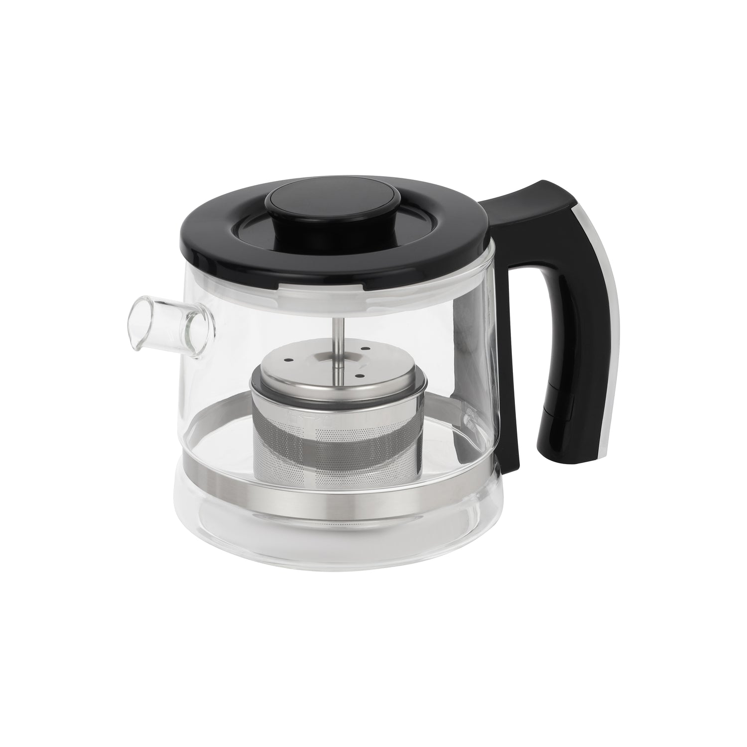 Geepas Digital Tea Maker GTM38079 | 1.8L kettle + 0.9L teapot, smart touch control, durable glass body, stainless steel heater, overheating protection, 1500W power