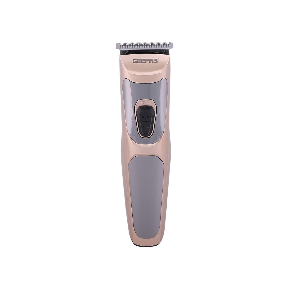 Geepas Rechargeable Hair Clipper Battery 300 mAh - Precise Beard Styler with Fine Steel Head | Indicator Lights, Cordless Trimmer, 45 Minutes Working in Single Charge