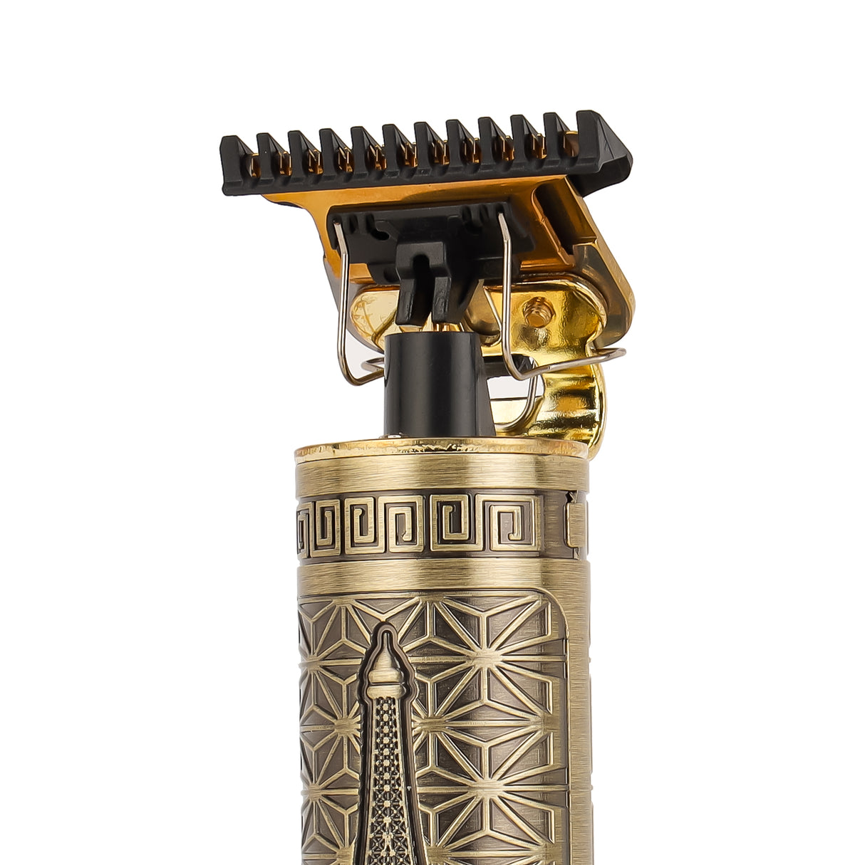 Geepas Professional Hair Clipper GTR56038 | High Performance T-Blade, LCD Display, Li-ion Battery, Fast Charging | Safe on Scalp, Perfect for Home & Salon, 2Year Warranty