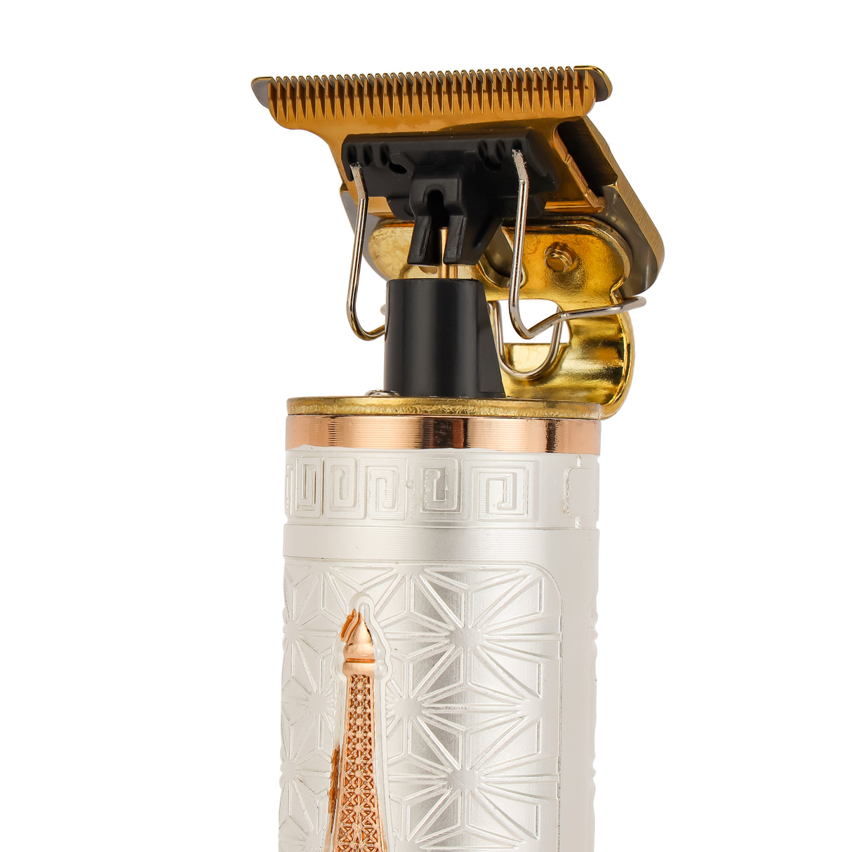 Geepas Professional Digital Hair Clipper GTR56039 | High Performance T-Blade, LCD Display, Li-ion Battery, Type-C Fast Charging | Safe on Scalp, 2 Year Warranty