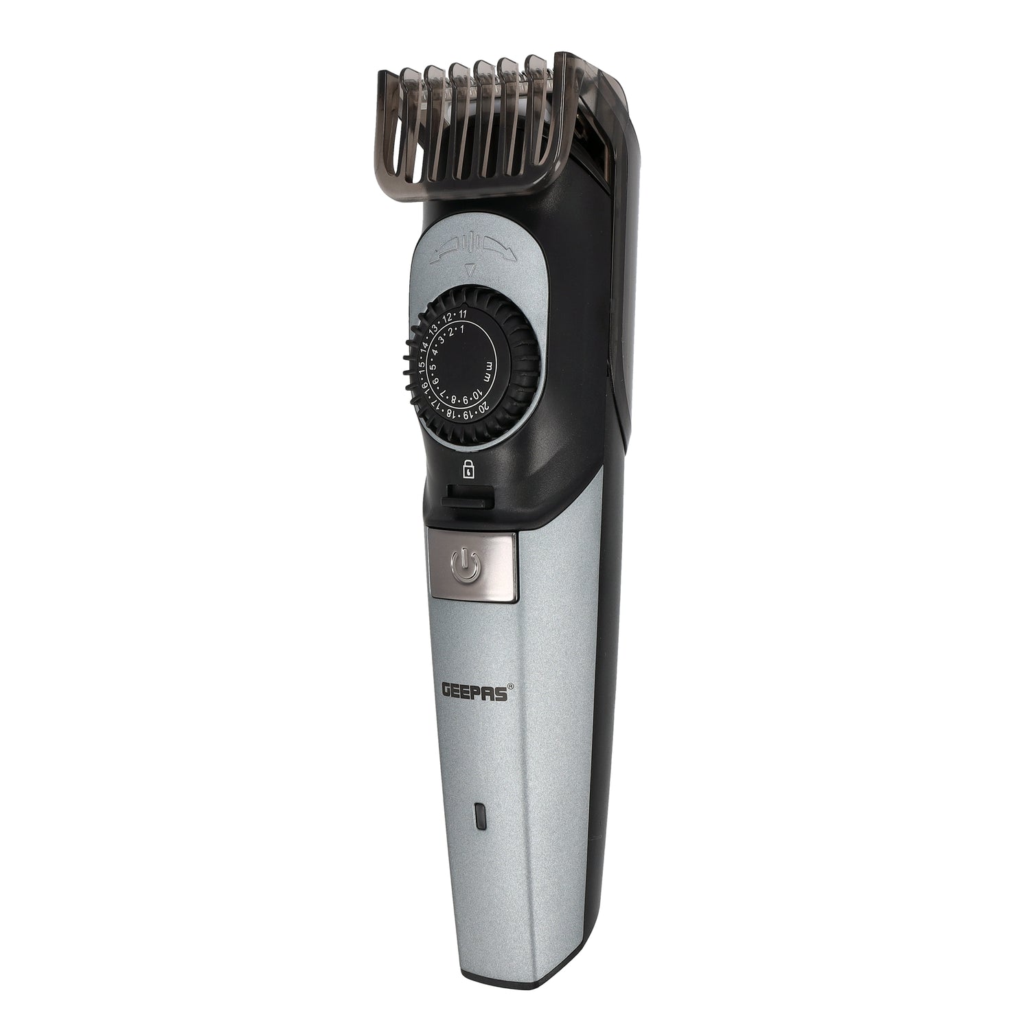 Rechargeable Hair Trimmer, ION Battery, GTR56042 - Stainless Steel Blade, Hair Clipper and Beard Trimmer with Sharp Blades,2 Years Warranty - 60min Working, USB Charging, 2 Comb, Different Cutting Length