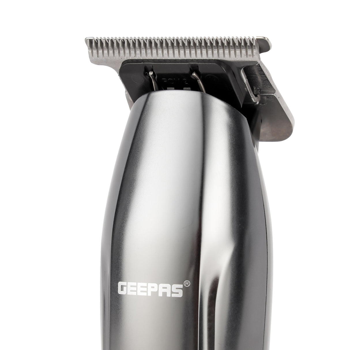 Geepas Rechargeable Hair and Beard Trimmer-GTR57509/with High-Capacity Li-ion Battery and 180 min Working Time/Detachable Blades and Waterproof IPX7/2 Years Warranty,Grey