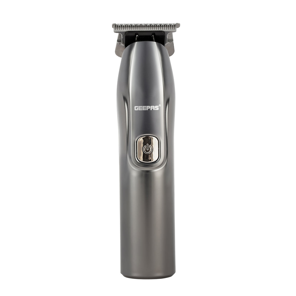 Geepas Rechargeable Hair and Beard Trimmer-GTR57509/with High-Capacity Li-ion Battery and 180 min Working Time/Detachable Blades and Waterproof IPX7/2 Years Warranty,Grey