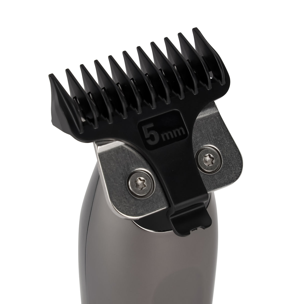 Geepas Rechargeable Hair and Beard Trimmer-GTR57509/with High-Capacity Li-ion Battery and 180 min Working Time/Detachable Blades and Waterproof IPX7/2 Years Warranty,Grey