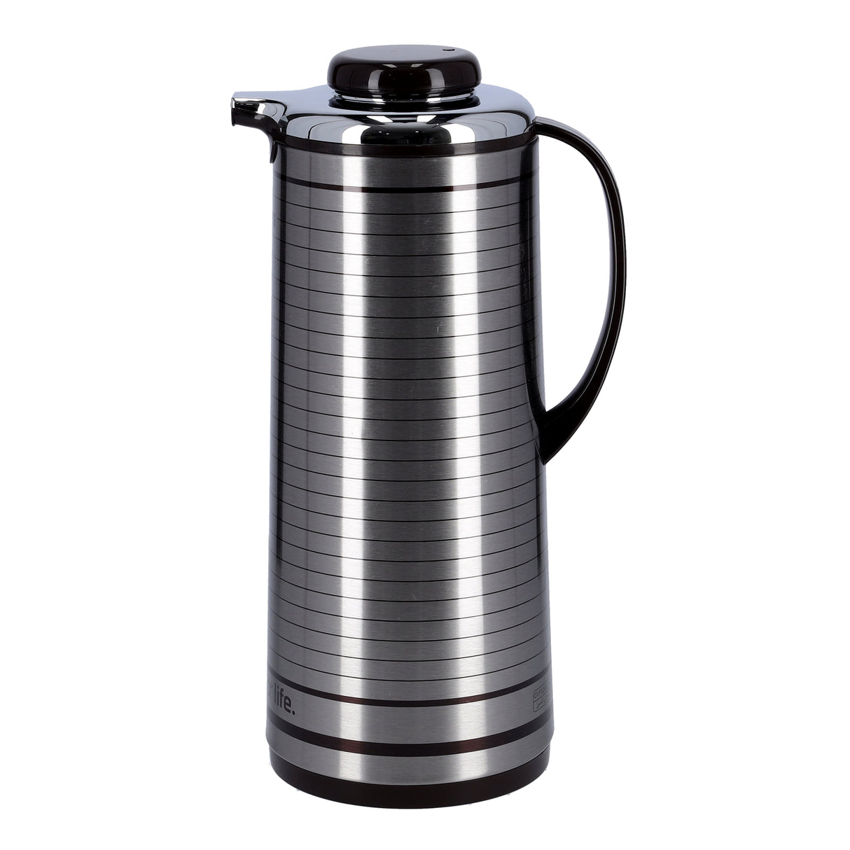 Geepas GVF5261  Vacuum Flask | 1.9L Capacity |  Hot & Cold Insulation | Durable Plastic, Iron, Glass, Silica Gel Material | Keeps Drinks Fresh | 2 Years Warranty