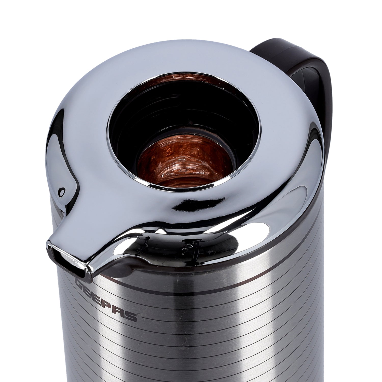 Geepas GVF5261  Vacuum Flask | 1.9L Capacity |  Hot & Cold Insulation | Durable Plastic, Iron, Glass, Silica Gel Material | Keeps Drinks Fresh | 2 Years Warranty