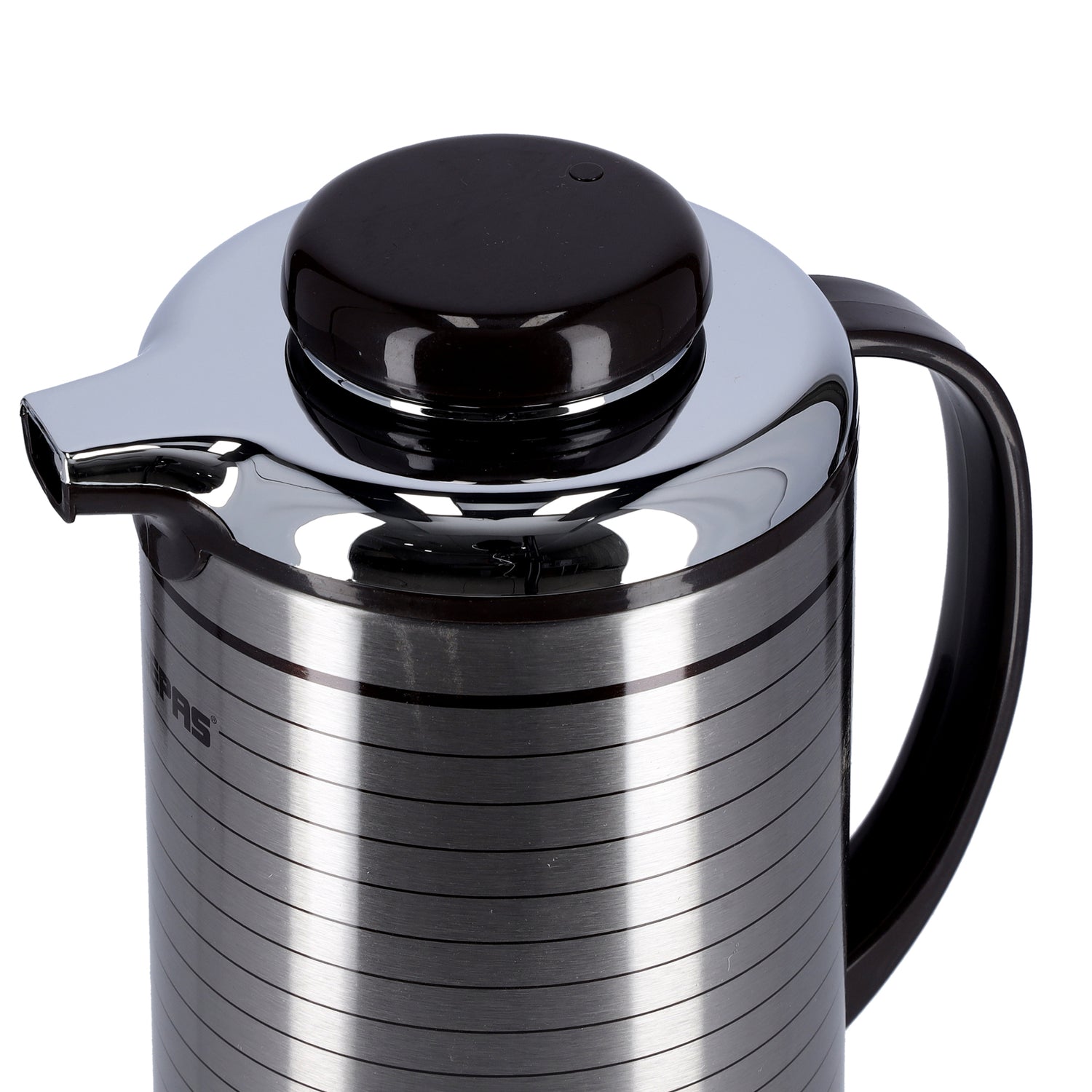 Geepas GVF5261  Vacuum Flask | 1.9L Capacity |  Hot & Cold Insulation | Durable Plastic, Iron, Glass, Silica Gel Material | Keeps Drinks Fresh | 2 Years Warranty