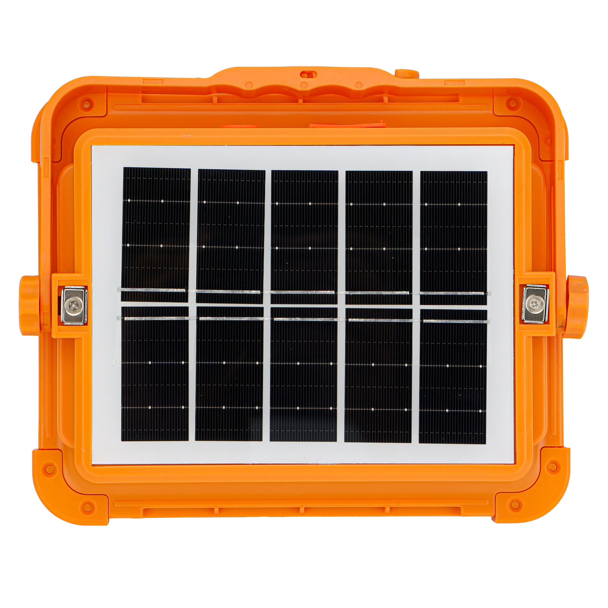 Geepas Rechargeable LED Work Light GWL53041 | 288 LEDs with White, Warm, Blue & Red Modes | Solar Panel, Energy-Saving, Long Life & Stable Performance | 2-Year Warranty