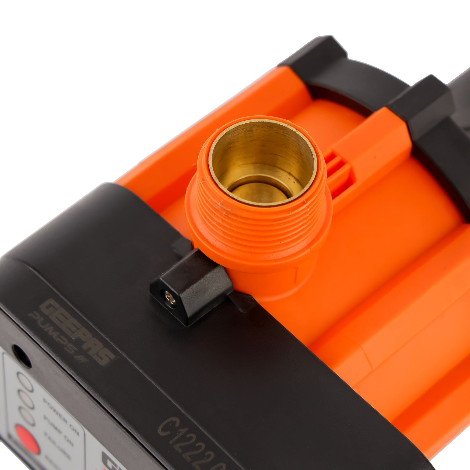 Geepas Automatic Pump Controller GWPC2.0HP-240 | Premium Build, Starting Pressure 1.5 bar, Max Pressure 10 bar | Ideal for Industrial, Agricultural & Domestic Use | Black