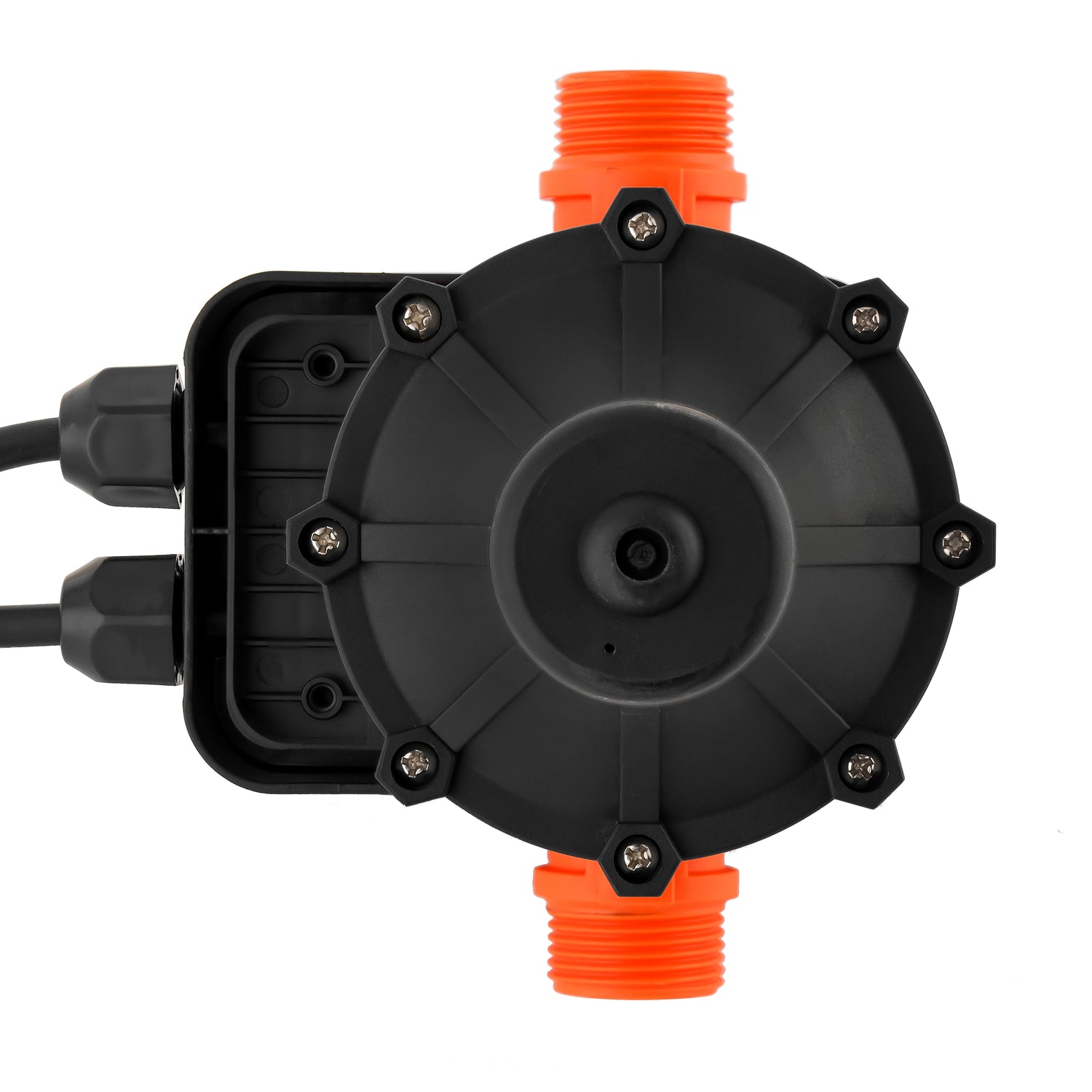 Geepas Automatic Pump Controller GWPC2.0HP-240 | Premium Build, Starting Pressure 1.5 bar, Max Pressure 10 bar | Ideal for Industrial, Agricultural & Domestic Use | Black