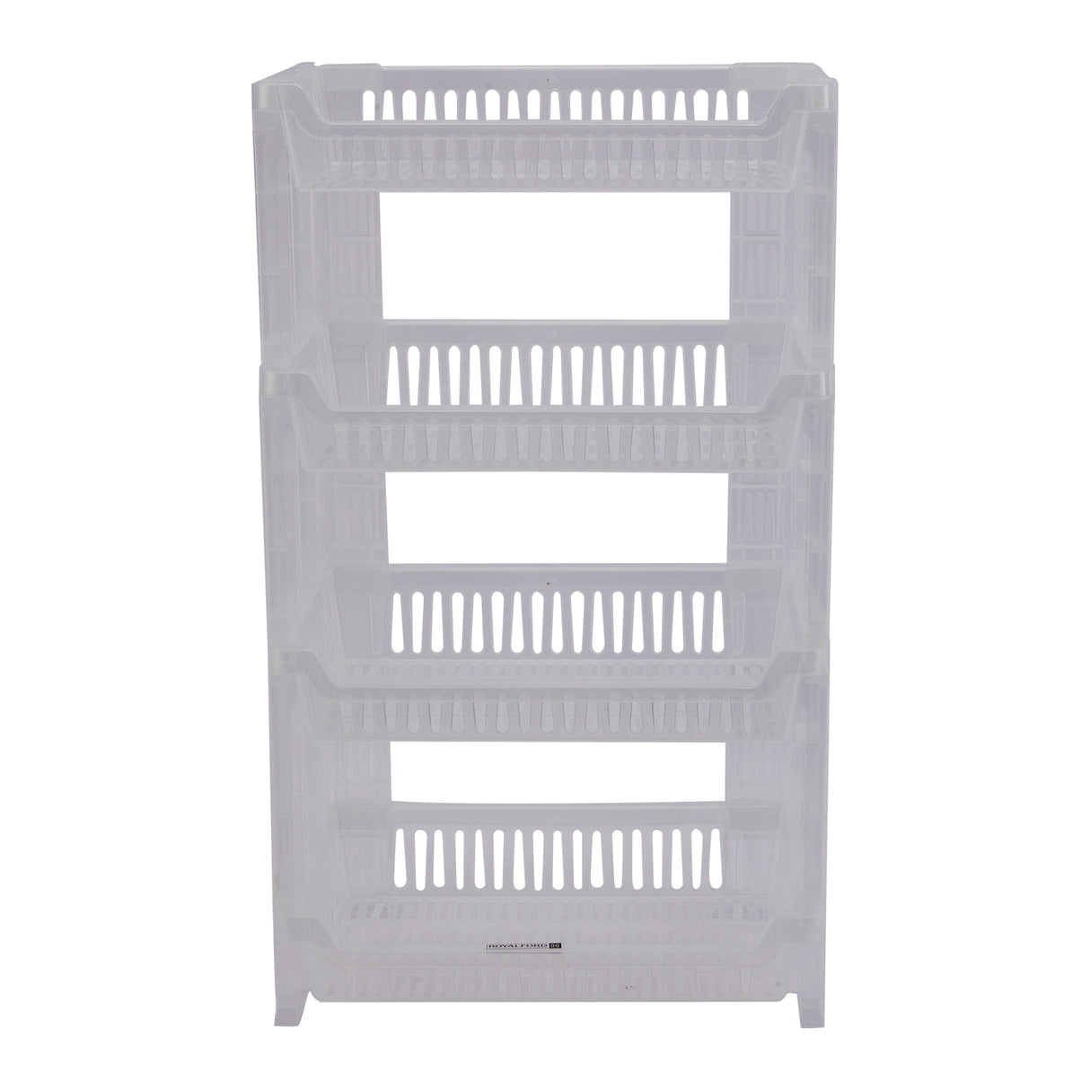 Royalford RF10879 4 Layer  Transparant Vegetable Rack