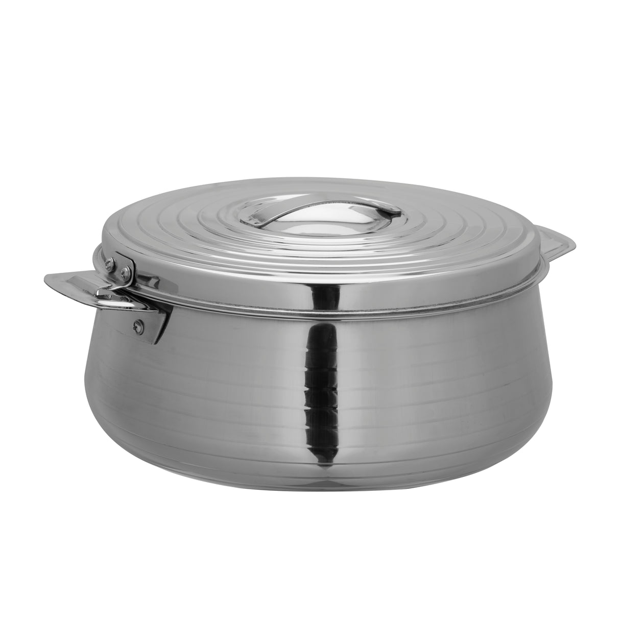 Hilux Double Wall Stainless Steel Hot Pot, RF10535 | Strong Handles & Firm Twist Lock | Steel Serving Pot, Chapati Storage Box, Roti Serving Pot