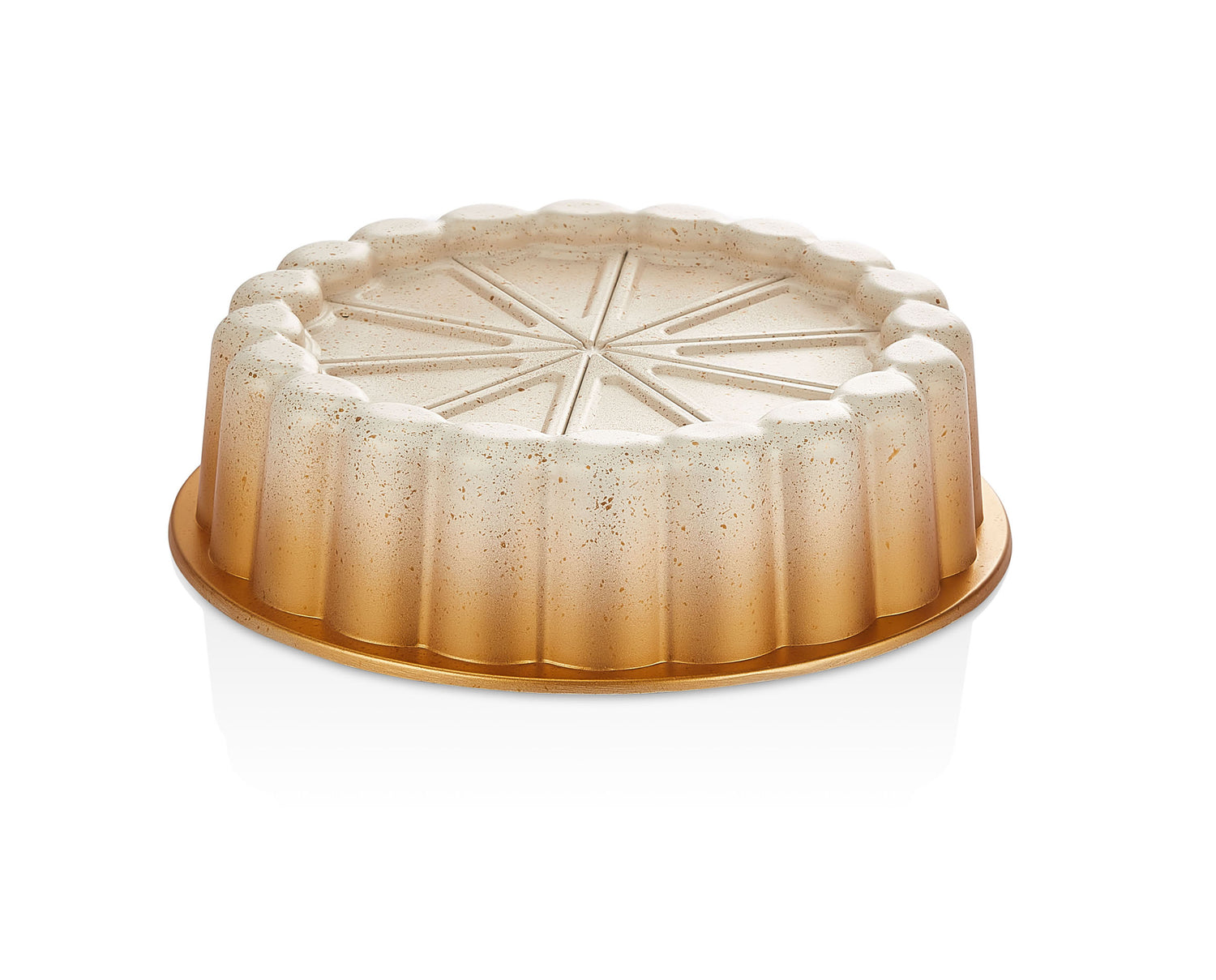 Elegant Bundt Cake Pan, Aluminium Bakeware, RF10841 | Beautiful Design Cake Tin | Granite Coated Non-Stick Pan for Easy Food Release & Clean Up | Oven Safe Cake Tin