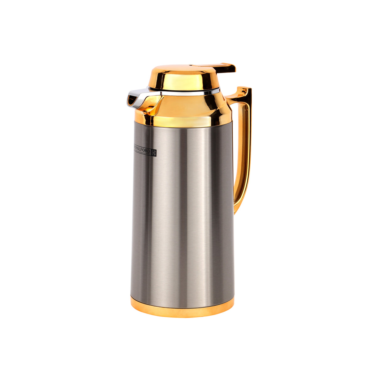 Royalford  Double Wall Vacuum Flask RF12123 | 1.3L Capacity | Stainless Steel Hot & Cold Thermal Flask | Long-Lasting Temperature Retention | Leak-Proof| Stylish Design