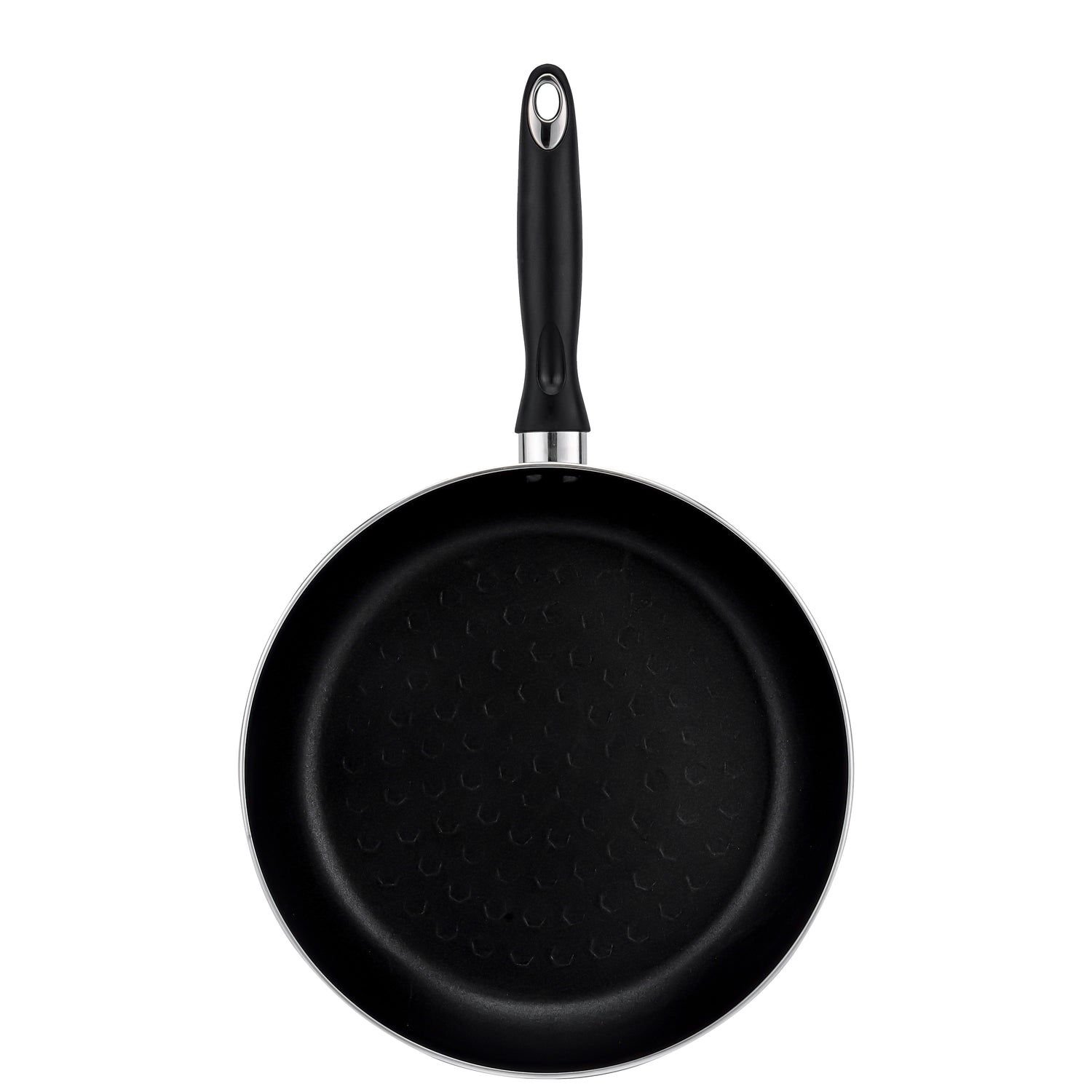Non-Stick Fry Pan, 30cm Fry Pan with Handle, RF1256FP30 | Ergonomic Handle With Loophole| Durable & Sturdy| Ideal for Searing, Sauteing, Braising, Pan-Frying & More