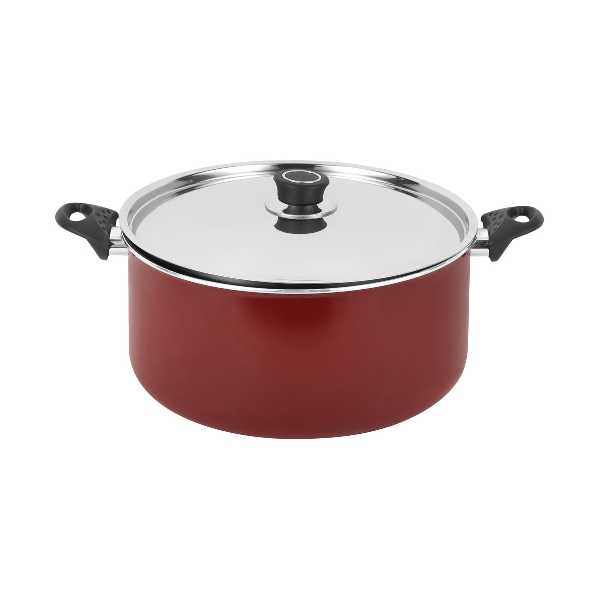 Royalford RF393C30 Non-Stick Cookware with Lid - Portable Durable with Ergonomic Handle & Non-Stick Coating | Ideal for Stews to Curry's, Pasta Dishes & More