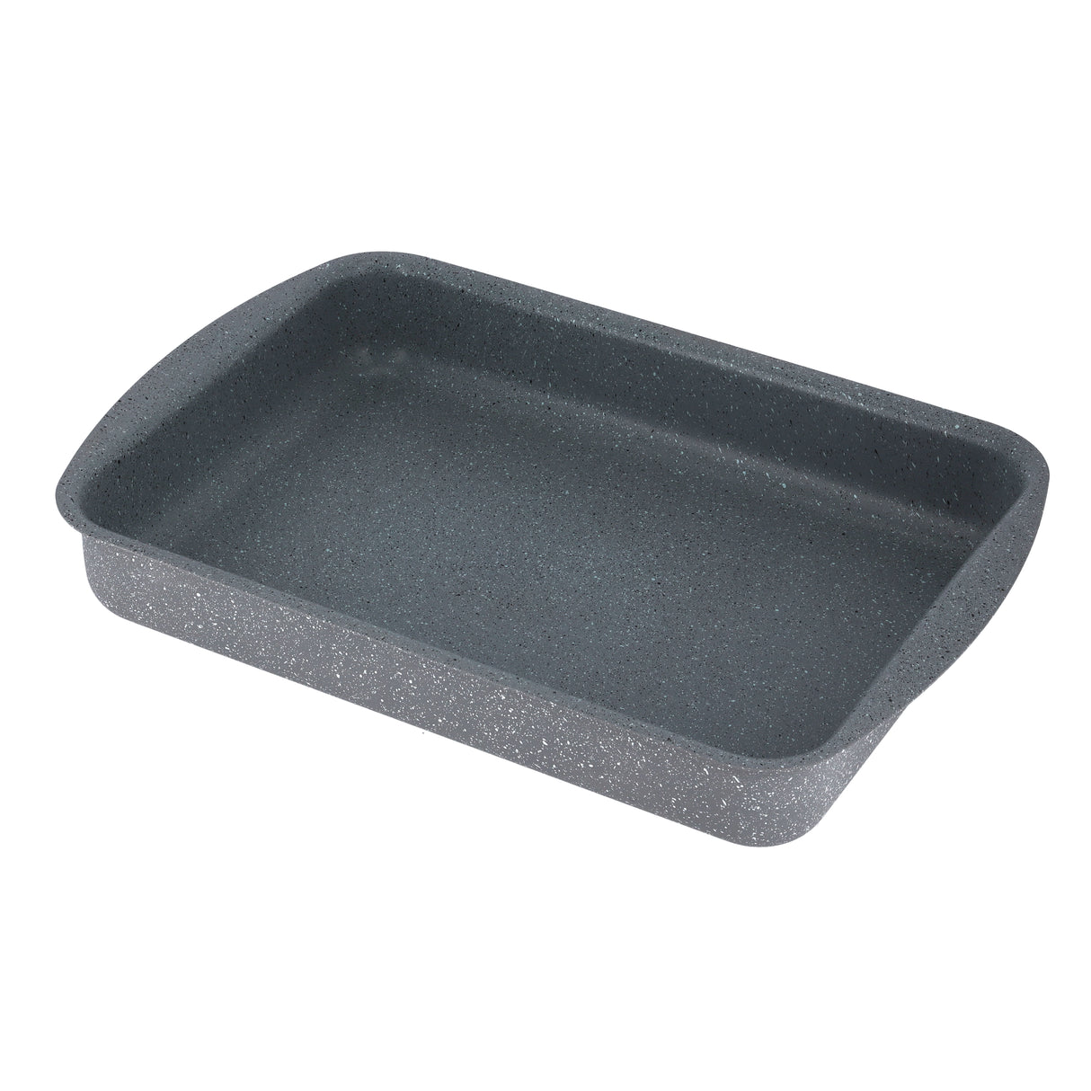 Rectangular Baking Pan, 40cm Baking Tray, RF9927 | Granite Coated Aluminium | Baking Crisper Tray for Cakes, Mousse, Grilled Fish Chicken, Pizza, Brownie, Etc
