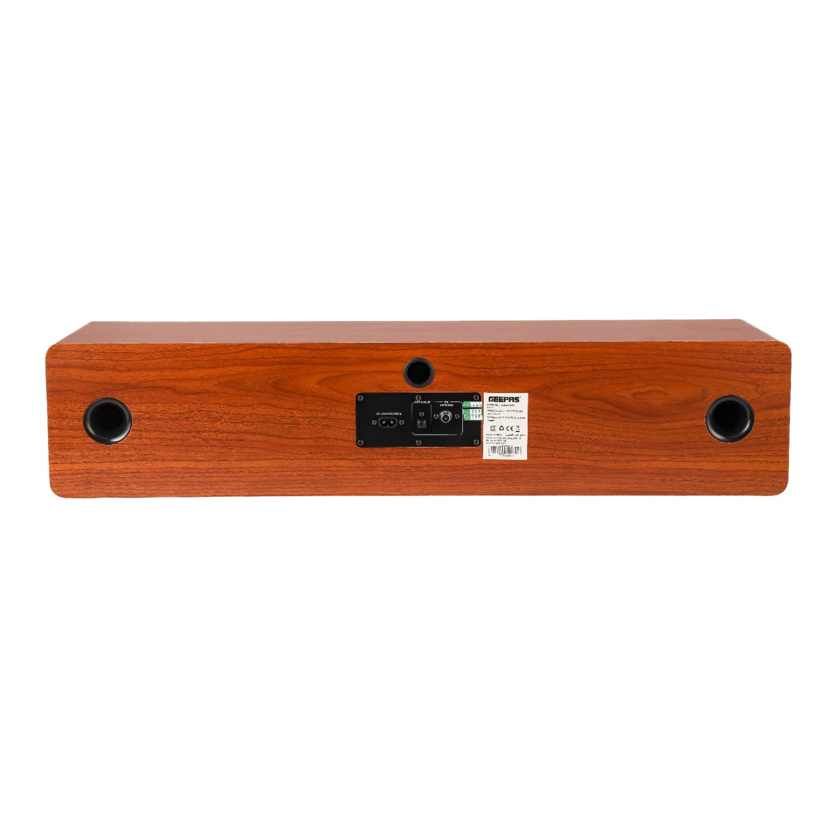 Geepas Soundbar GSRB150WD | 180W | Bluetooth | Wooden Finish
