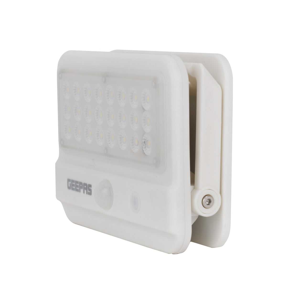 Geepas Solar LED Wall Light-GESL55145/Energy Efficient Design/Motion Sensor/Dual Induction Modes/Solar DC Input,IP54 Waterproof Rating/10-12 Hours Working/2 Year Warranty
