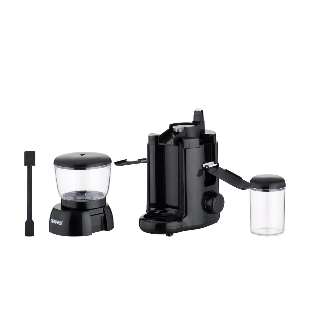 Geepas Peanut Butter Maker GPG63092 |500W Powerful Motor, Durable Stainless Steel Mill Plate, Large 756g Jar|  320ml Storage Cup for Fresh & Healthy Homemade Nut Butter