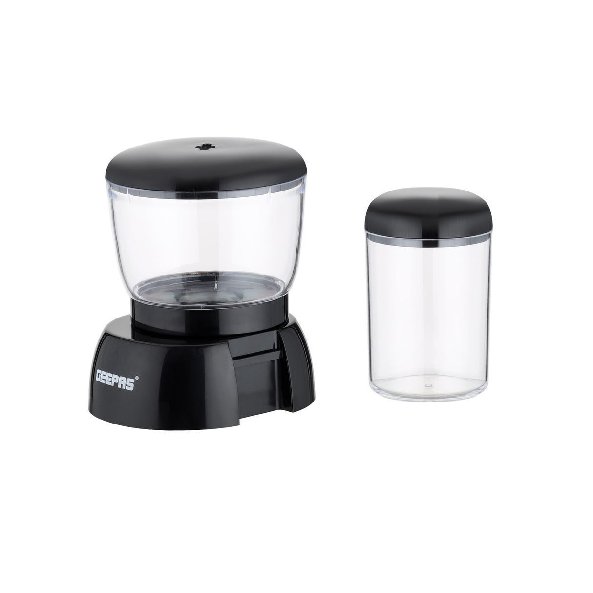 Geepas Peanut Butter Maker GPG63092 |500W Powerful Motor, Durable Stainless Steel Mill Plate, Large 756g Jar|  320ml Storage Cup for Fresh & Healthy Homemade Nut Butter