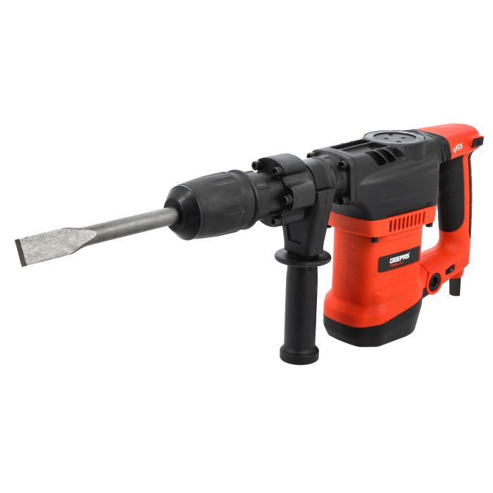 Chipping Hammer, 1250W, SDS Max, 6.7kg, GCH1250-240 - Portable with Comfortable Handle, Drilling & Chiselling, Essential & Durable Power Tool, Perfect for Drilling Concrete, Steel