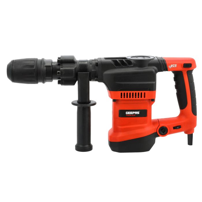 Chipping Hammer, 1250W, SDS Max, 6.7kg, GCH1250-240 - Portable with Comfortable Handle, Drilling & Chiselling, Essential & Durable Power Tool, Perfect for Drilling Concrete, Steel