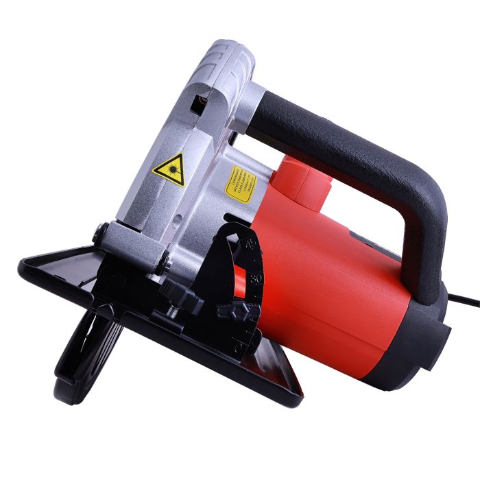 Geepas 2000W 235mm - Multi-Purpose Circular Saw, Bevel Angle Joint Cuts - Blade 85mm Cutting Depth, Dust Extraction, Depth & Angle Adjustment | Ideal for Wood, Mild Steel & Plastic
