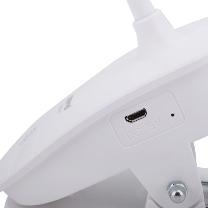 Geepas LED Desk Lamp | 1200 mAh Rechargeable Reading Lamp | Book Light with Clip | Touch Sensitive Control 3 Brightness Eye-Protect Night Light | Portable SMD LED Lamp for E-Reader | 2 Year Warranty