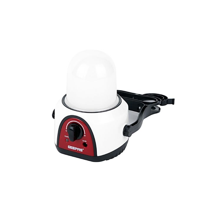 Geepas Rechargeable LED Lantern | Camping Emergency Lantern with Light Dimmer Function | Mega Luminous 48 Pcs LEDs, 60 Hours Working | Very Suitable for Power Outages, & Camping - 2 Years Warranty