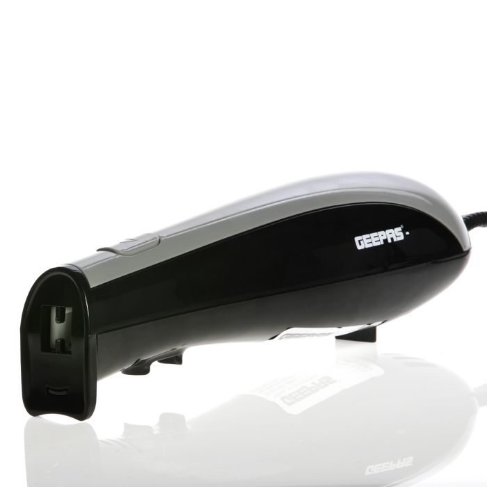Geepas 150W Electric Knife - Serrated Carving Knife - Can Cut Turkey, Meat, Bread, Vegetables, Fruits, Ham, and Cooked Beef - Single Start Button & Eject Button
