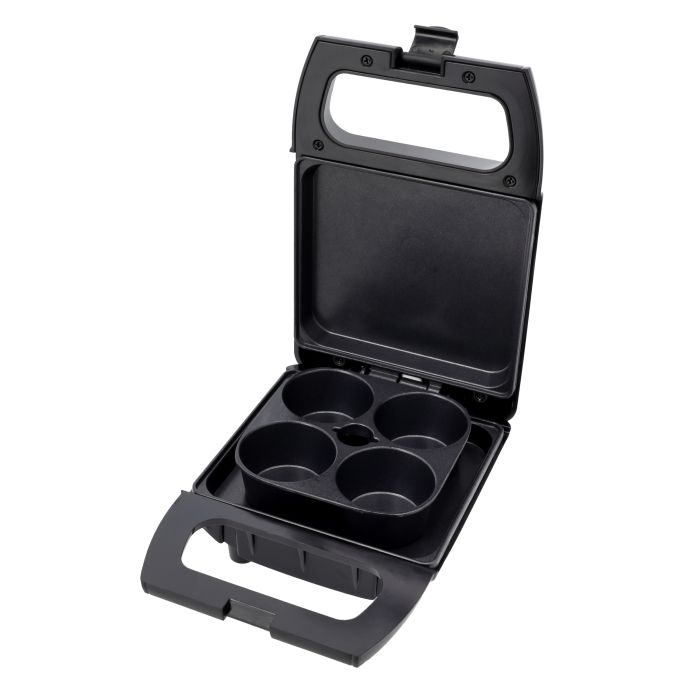 Geepas Egg Bite Maker GEM63049 | 600W Powerful Motor | Non-Stick Cooking Plates | Prepare 4 Egg Bites at a Time | Quick, Easy & Healthy Breakfast Maker for Home Use