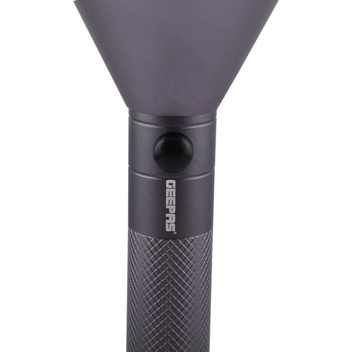 Rechargeable LED Flashlight - Hyper Bright Cool XPG Torch LED 550 Lumens, Portable Torch with ON-OFF Switch | 4000mAh Battery | High Durable Battery, Tough High Grade Body