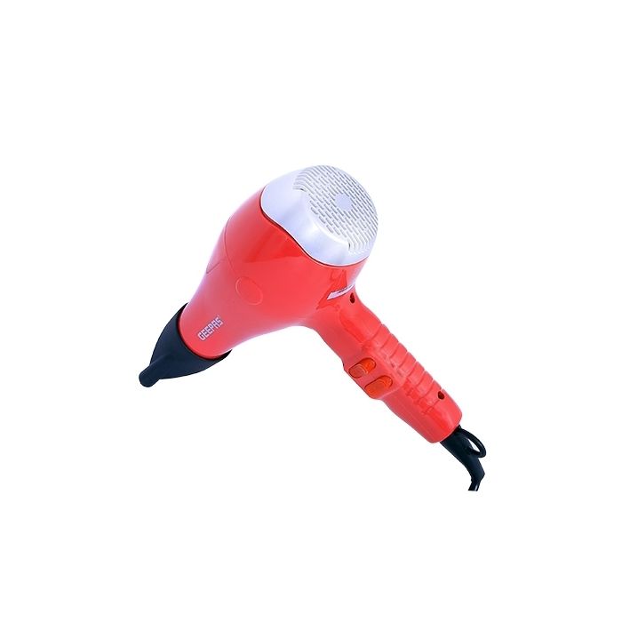 Geepas 1500W Powerful Ionic Hair Dryer | 3-Speed & 3 Temperature Settings | Salon Quality with Cool Shot Function For Frizz-Free Shine | Portable Elegant Professional Concentrator - 2 Years Warranty