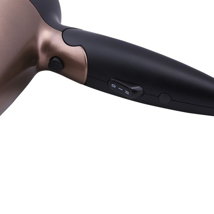 Geepas GH8642 1600W Mini Hair Dryer with Foldable Handle -  2-Speed & 2 Temperature Settings | Cool Shot Function |Ideal for All Types Of Hairs | 2 Years Warranty