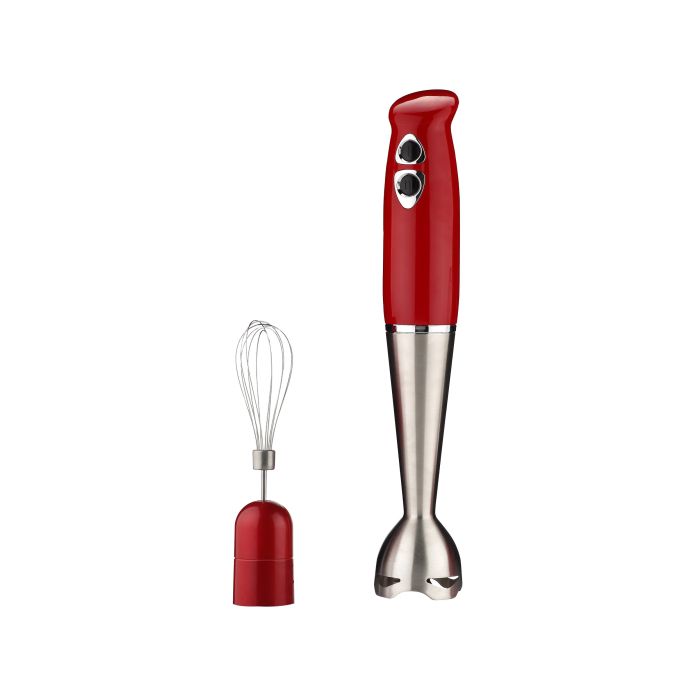 Geepas GHB43018UK Hand Blender | 400W DC Motor | 2 Speed Control| Stainless Steel Stick| 860ml Chopper  & Egg Whisk |  Durable & Easy to Clean|  2 Years Warranty