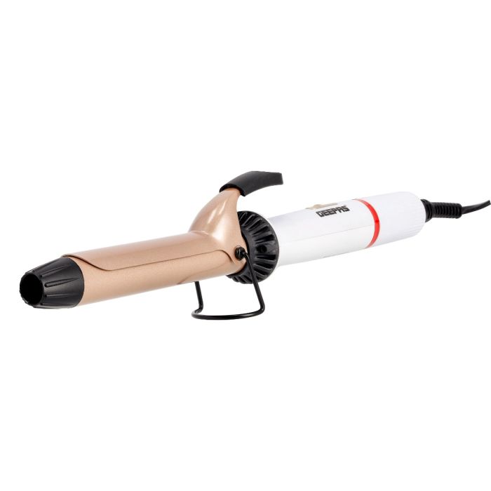 Portable Instant Pro Curling Iron with Titanium Barrel Coating, Auto-Shut Off 30-minutes Timer & 5-level  Auto Shut Off GHC86011 Geepas