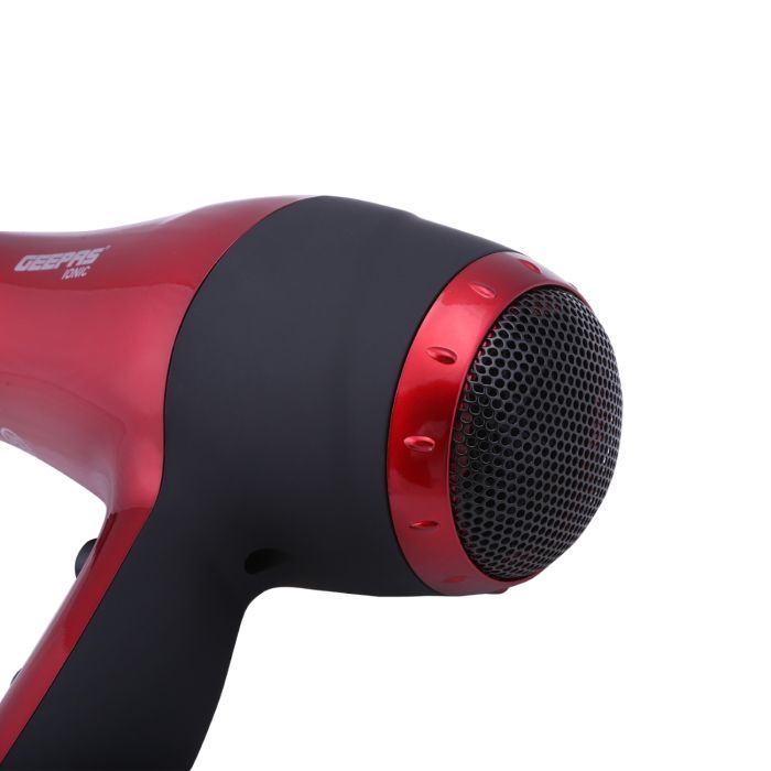 Geepas Ionic Hair Dryer - Professional Conditioning Hair Dryer for Frizz Free Styling with Concentrator - 2-Speed & 3 Temperature Settings, Cool Shot Function - 2000W - Powerful 2-Years Warranty