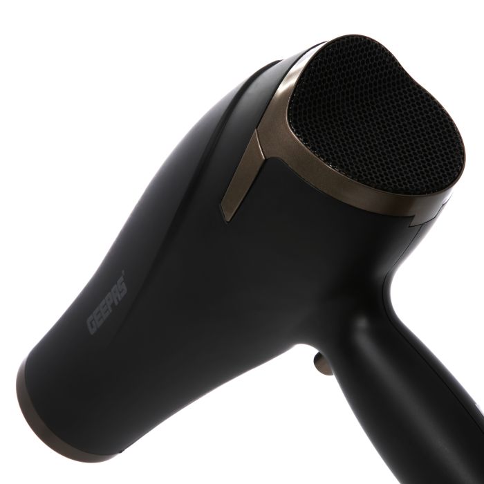 Geepas GHD86029UK 2200W Powerful Hair Dryer | 2-Speed & 3 Temperature Settings | Salon Quality with Cool Shot Function for Frizz Free Shine | Portable Elegant Concentrator, Detachable Cap- 2 Years Warranty