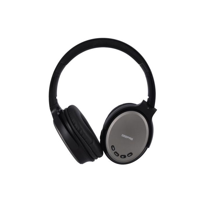 Geepas GHP14011 Bluetooth Headphone | Wireless & Wired Connectivity| Bluetooth 5.0| HD Sound| Type-C Charging| Long Battery Life| Hands-Free Call| 2 Years Warranty