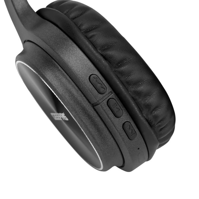 Geepas GHP4702 Bluetooth Headphone | Wireless & Wired Dual Mode | HD Sound | 10H Battery | Built-in Mic | FM Radio | AUX Input | Foldable Design | 2-Year Warranty